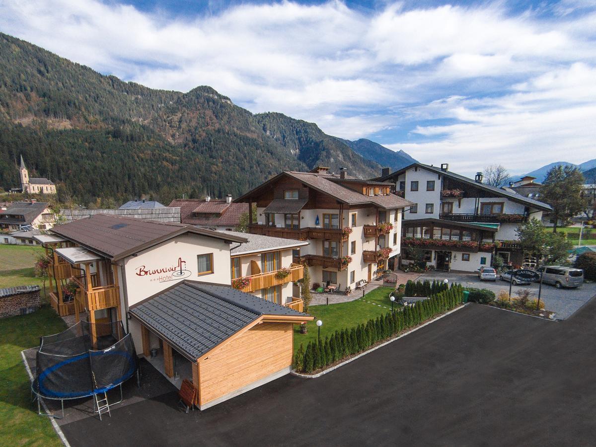 Hotel Brunnwirt Weissbriach Bagian luar foto